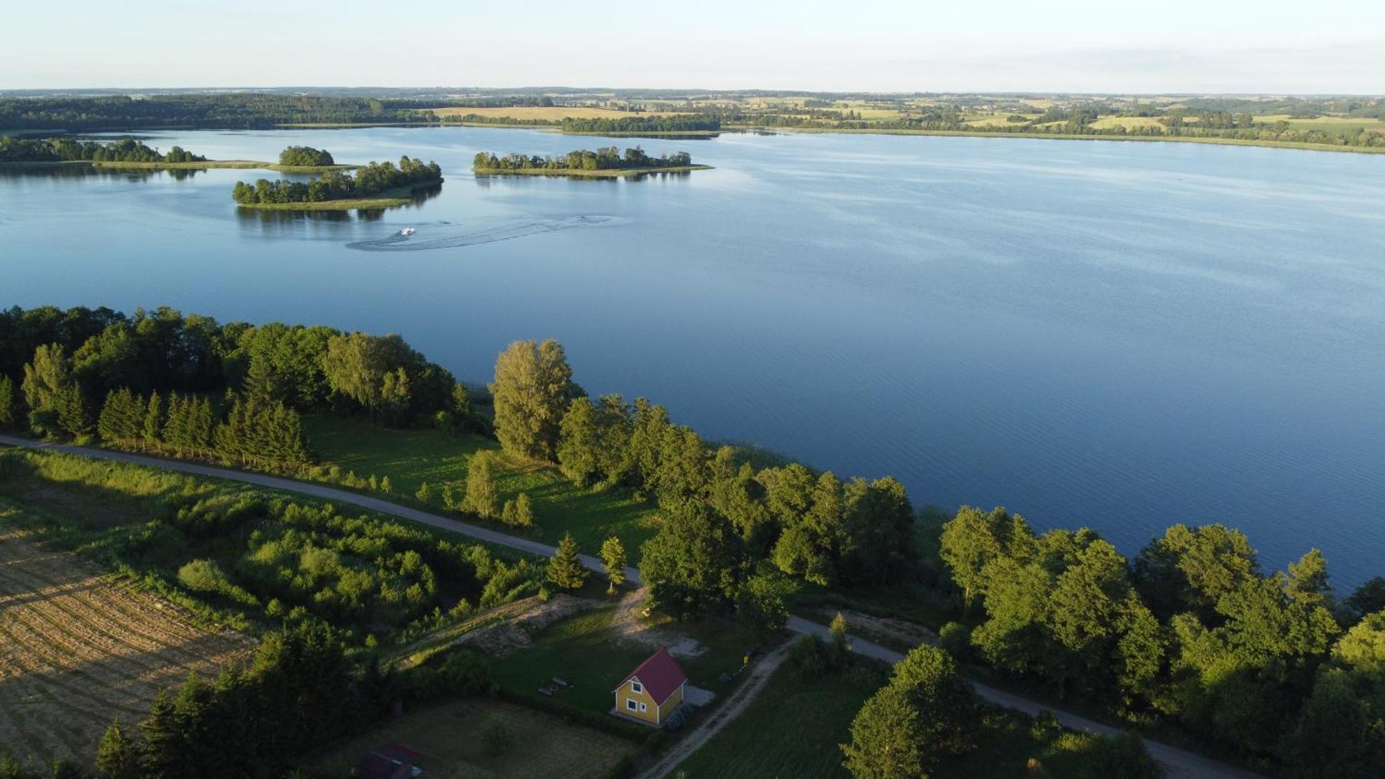 HEXAGON HONEY HOUSE+ prywatna plaża+jezioro+ stawy+ gospodarstwo+ pasieka Srokowo Zewnętrze zdjęcie